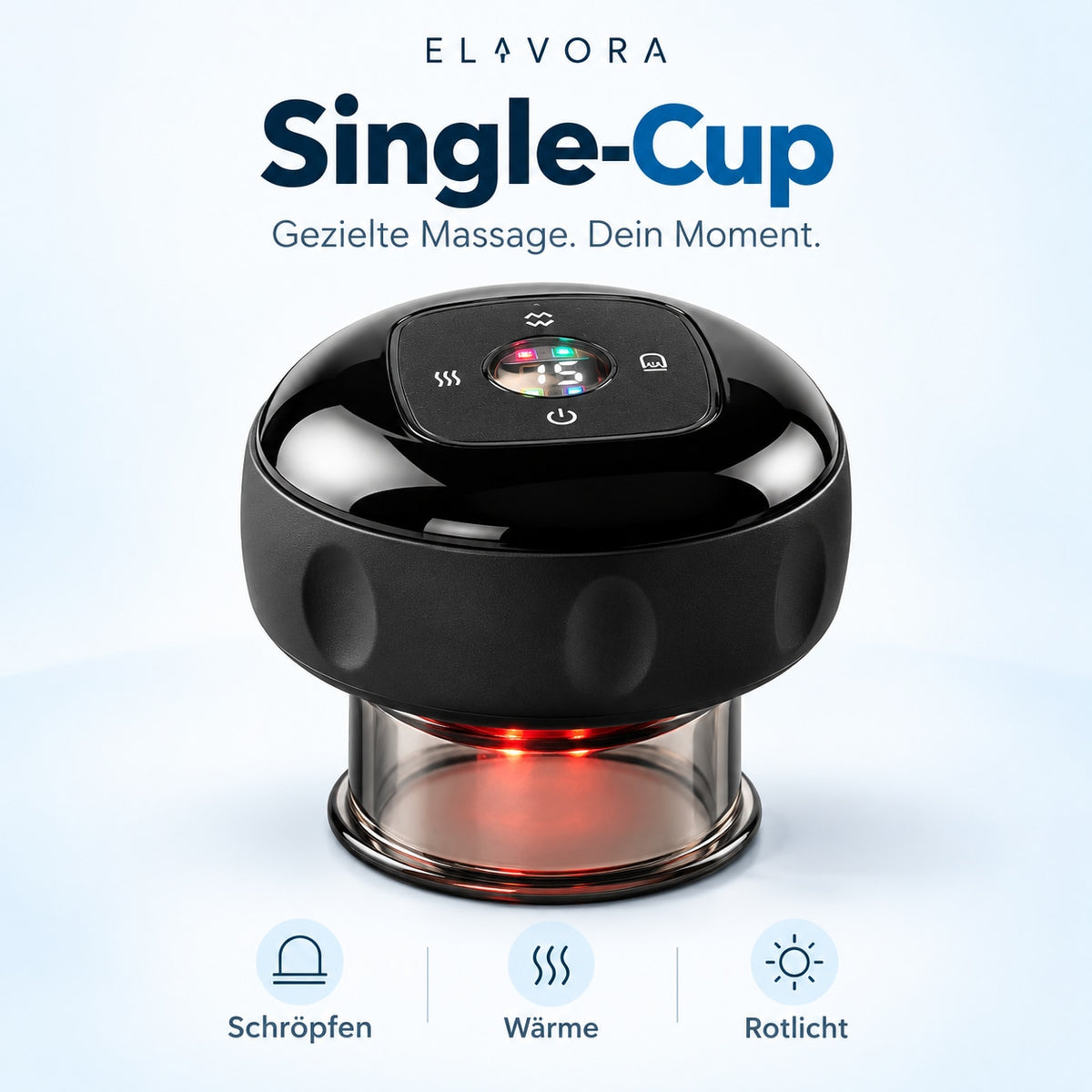 Single-Cup – Elektrisches Schröpfmassagegerät