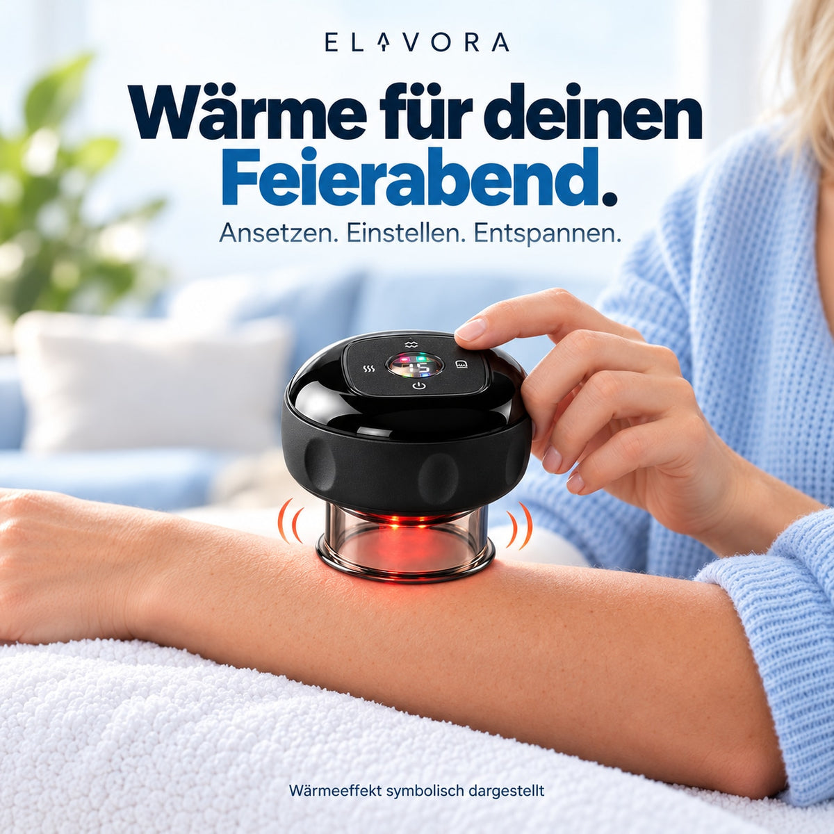 Single-Cup – Elektrisches Schröpfmassagegerät