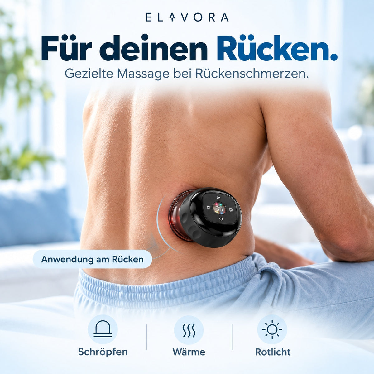 Single-Cup – Elektrisches Schröpfmassagegerät